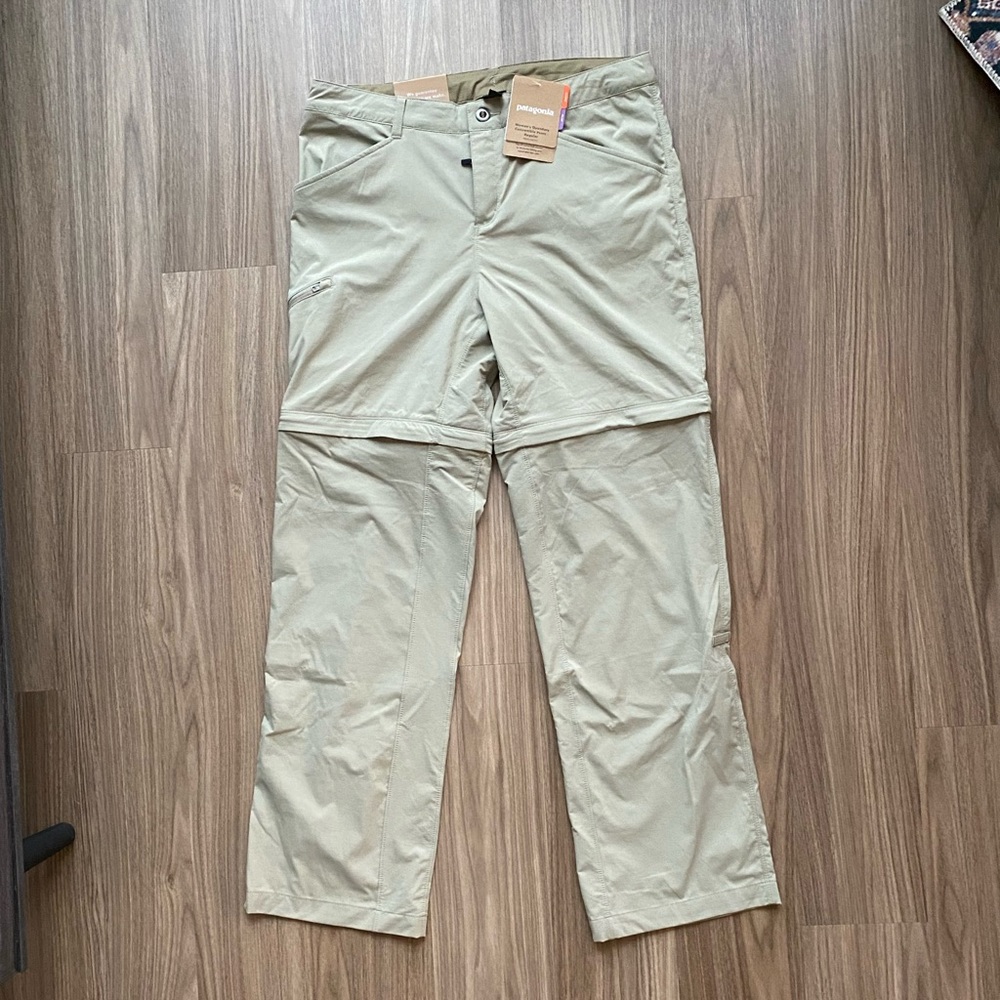 NWT Patagonia Quandry Convertible Pants - Regular fit.
